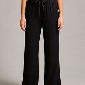 Aphorism Sleepwear Black Lounge Pants